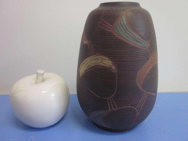 Vase Sawa Torino 1950s rare pattern