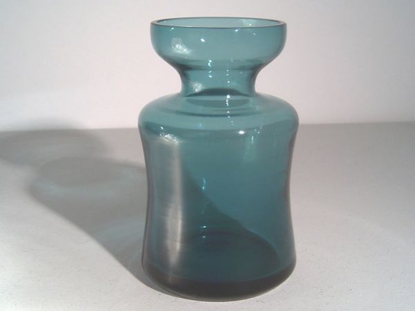 Turquoise vase - Scandinavia 1960s
